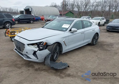 2019 Genesis G70 2.0T Advanced from USA, damaged, VIN KMTG44LA6KU013220
